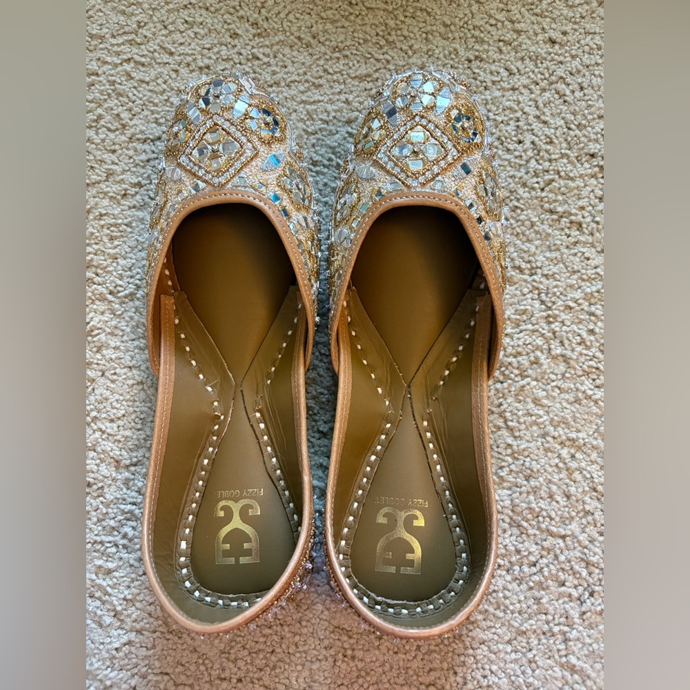 Elegant Embellished Flats